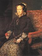 MOR VAN DASHORST, Anthonis Portrait of Mary, Queen of England gg USA oil painting reproduction